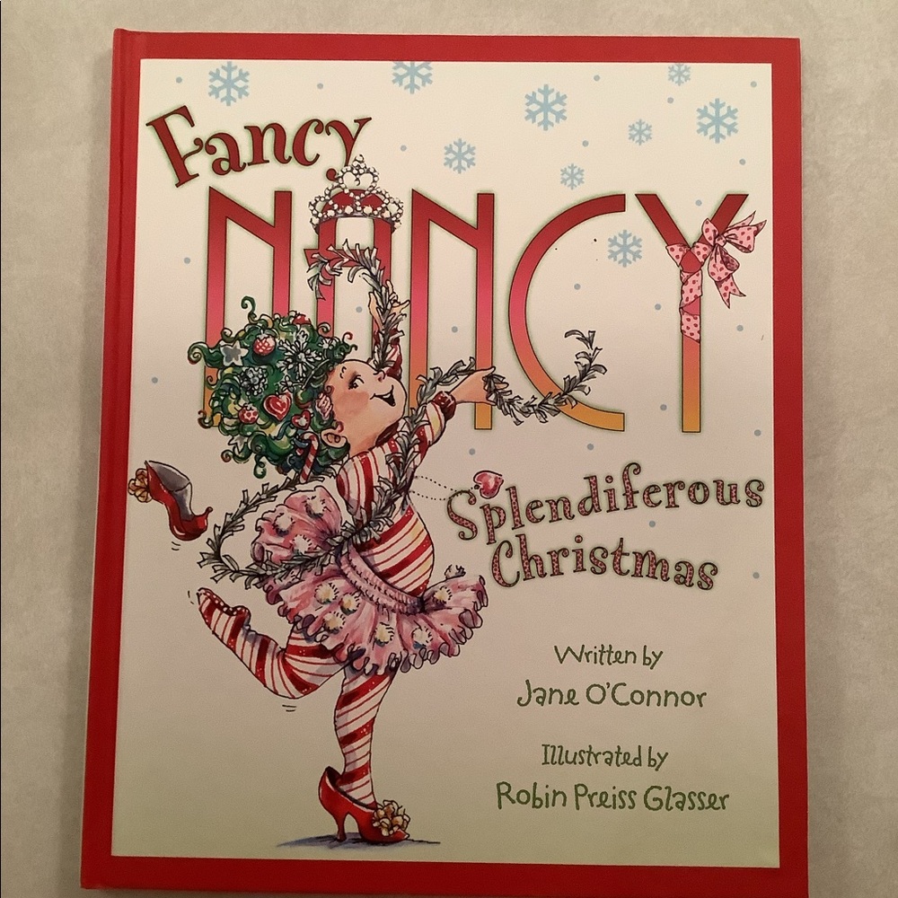 💲Sale Fancy Nancy Splendiferous Christmas book.